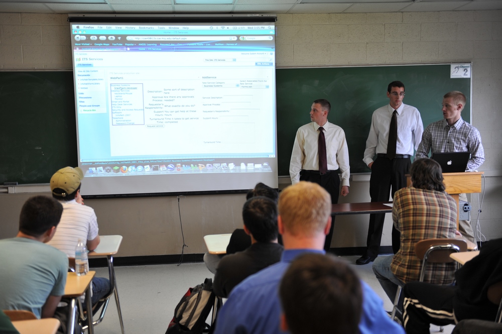 Capstone Experience Photo