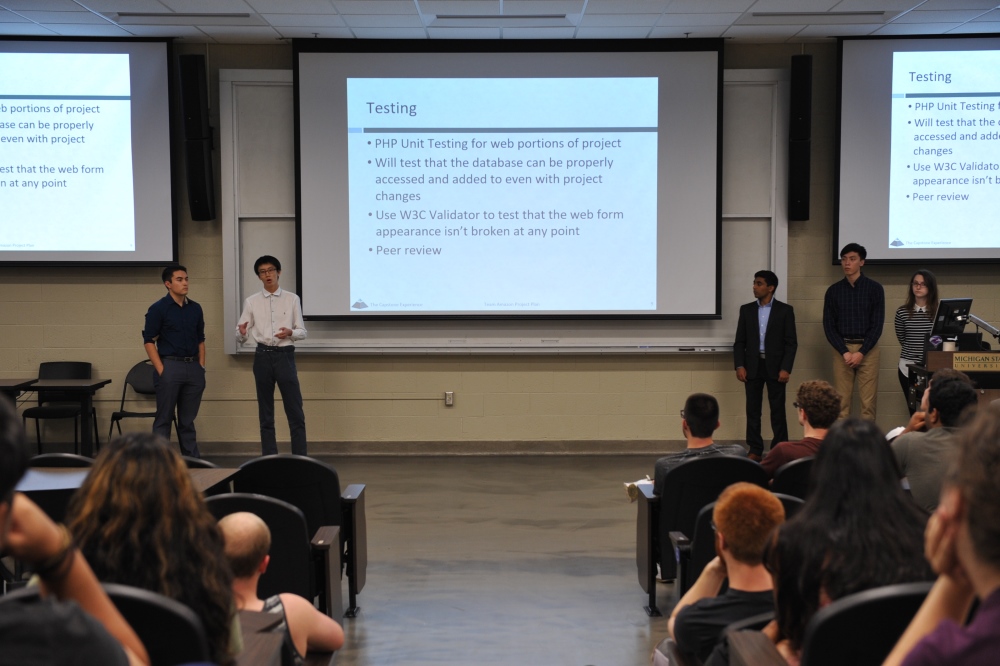 Capstone Experience Photo