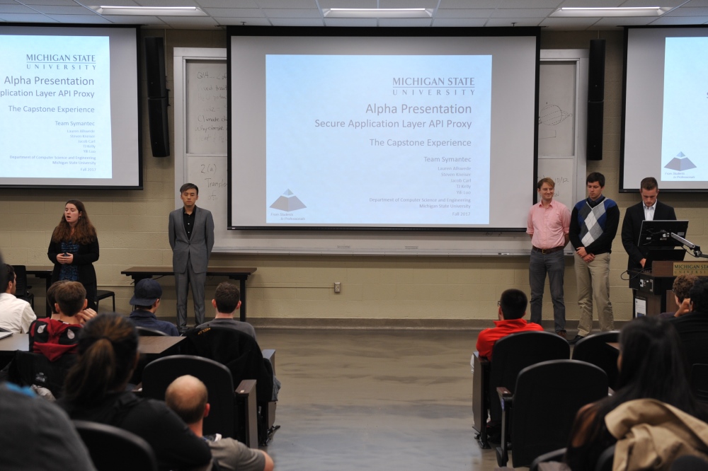 Capstone Experience Photo