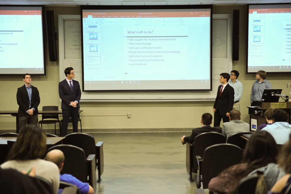 Capstone Experience Photo