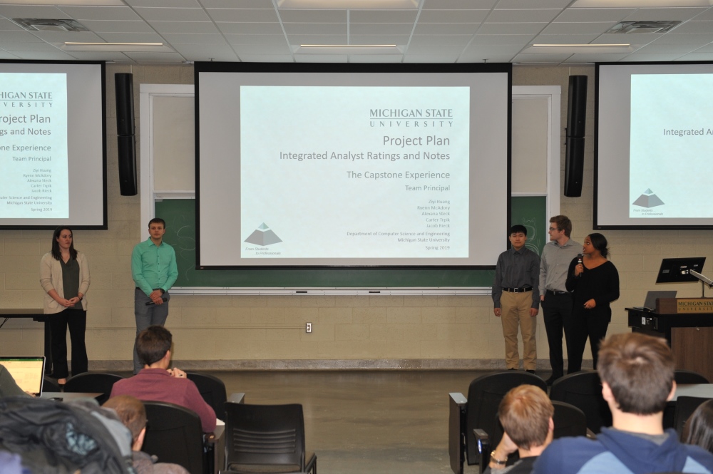 Capstone Experience Photo